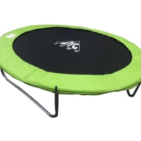Батут DFC JUMP 14ft c сеткой,apple green (427 см)